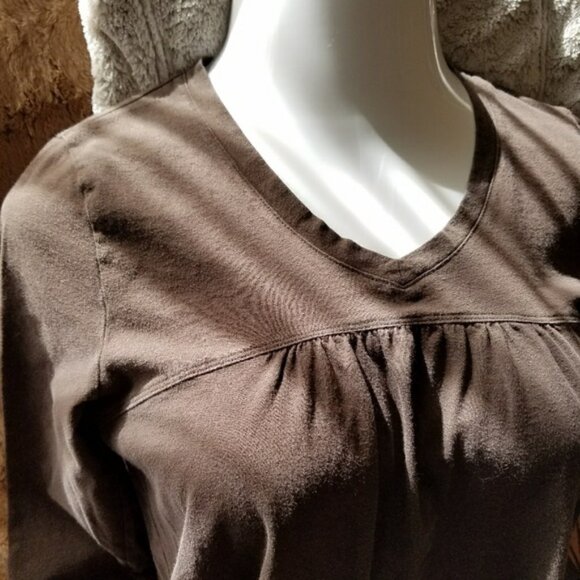3 cotton shirts in earth tones - Picture 8 of 14